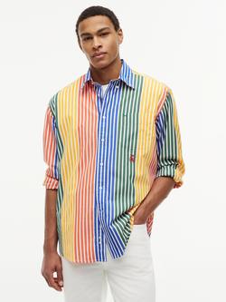 Tommy Hilfiger Stripe Cotton Shirt, Multi, Multi