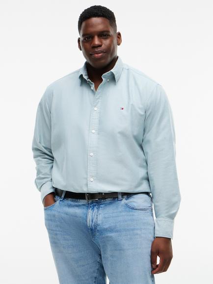Tommy Hilfiger Heritage Cotton Blend Oxford Shirt, Ornamental Green, Ornamental Green