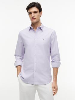 Tommy Hilfiger Button Down Cotton Shirt, Light Purple, Light Purple