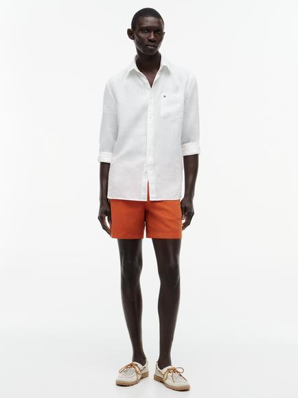 Tommy Hilfiger Drawstring Shorts, Dark Orange - view 2, Dark Orange