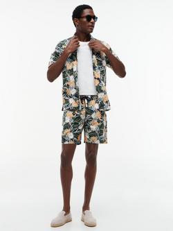 Tommy Hilfiger Floral Print Drawstring Shorts, Multi - view 2, 