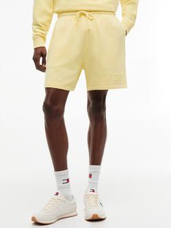 Tommy Hilfiger Drawstring Cotton Shorts, Light Yellow, Light Yellow