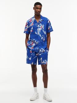Tommy Hilfiger Slub Club Linen Cotton Blend Shorts, Multi - view 2, Multi