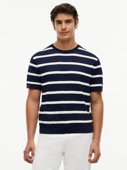 Tommy Hilfiger Breton Stripe Cotton T-Shirt, Multi, Multi