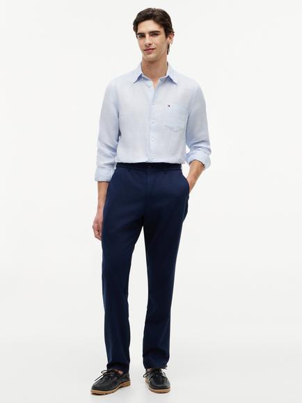 Tommy Hilfiger Straight Chinos, Navy - view 2, Navy