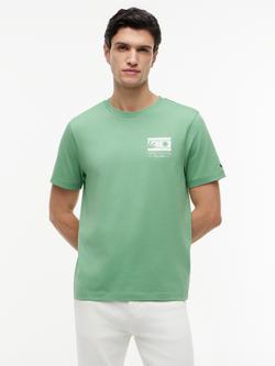 Tommy Hilfiger Crew Neck Cotton T-Shirt, Light Green, Light Green