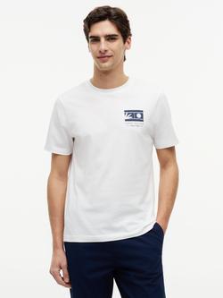 Tommy Hilfiger Crew Neck Cotton T-Shirt, White, White