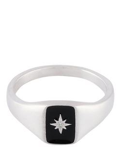 Serge DeNimes Sterling Silver Abyssal Ring, Silver