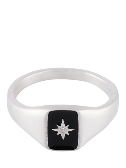 Serge DeNimes Sterling Silver Abyssal Ring, Silver