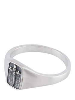Serge DeNimes Sterling Silver Estoc Ring - view 2, Silver