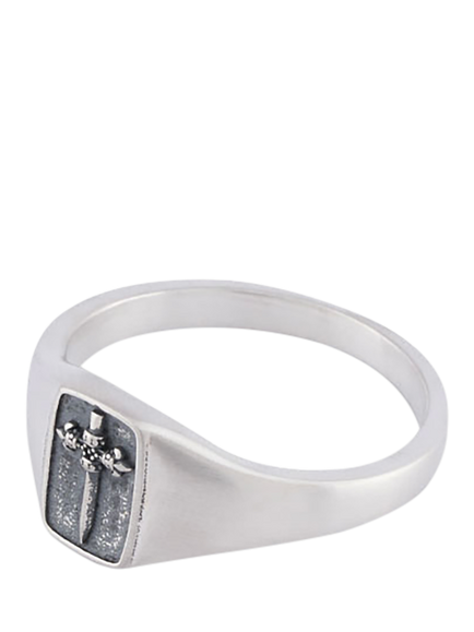 Serge DeNimes Sterling Silver Estoc Ring - view 2, Silver