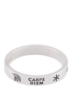 Serge DeNimes Sterling Silver Patriot Ring, Silver