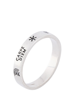 Serge DeNimes Sterling Silver Patriot Ring - view 2, Silver