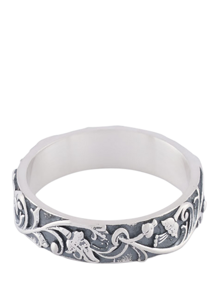 Serge DeNimes Sterling Silver Pergola Ring, Silver
