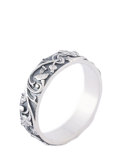Serge DeNimes Sterling Silver Pergola Ring - view 2, Silver
