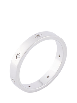 Serge DeNimes Sterling Silver Seven Ring - view 2, Silver