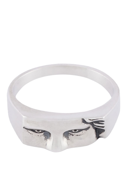 Serge DeNimes Sterling Silver Zeus Ring, Silver