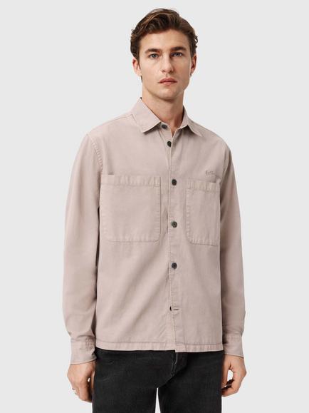 AllSaints Rohdi Overshirt, White, White
