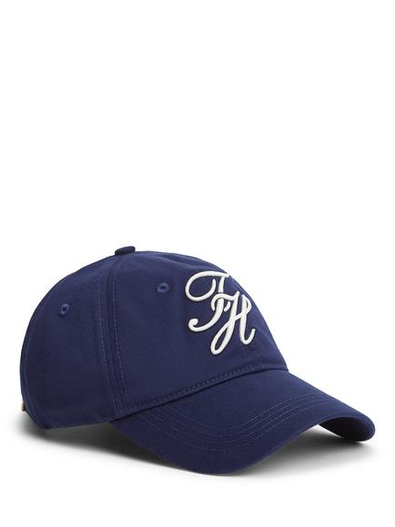 Tommy Hilfiger Embroidered Logo Baseball Cap, Navy, Navy