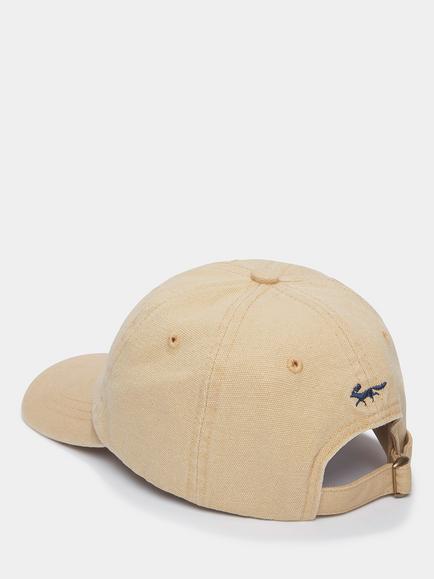 Aubin Archer Cotton Baseball Cap - view 2, Yolk