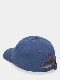 Aubin Archer Cotton Baseball Cap - view 2, Cornflower