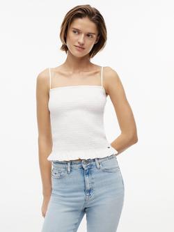 Tommy Hilfiger Strappy Smock Top, White, White