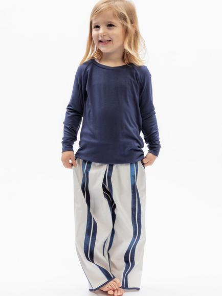 Minijammies Kids' Celestial Nights Slouch Jersey Pyjamas, Navy, Navy