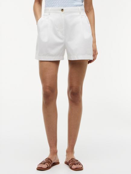 Tommy Hilfiger Washed Flared Chino Shorts, Natural Oatmeal, Natural Oatmeal