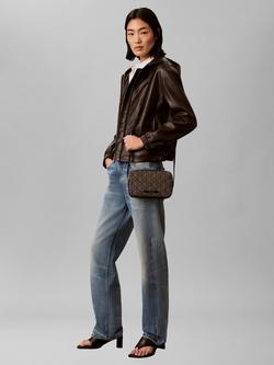 Calvin Klein Jacquard Logo Crossbody Bag, Multi - view 2, Multi