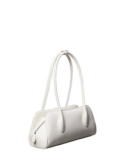 Calvin Klein Emblem Trio Shoulder Bag, White, White