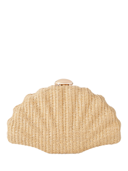 Carvela Aquamarina Clutch Bag, Beige, Beige