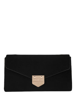Carvela Maria Envelope Clutch Bag, Black, Black