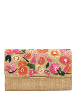 Carvela Giorgia Flower Clutch Bag, MultiI, Multi