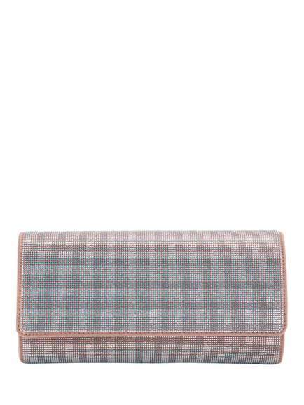 Carvela Embellished Clutch Bag, Pale Pink, Pale Pink