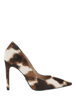 Carvela Eterno Calf Hair Leather Stiletto Heel Court Shoes, Multi/Other, Multi/Other