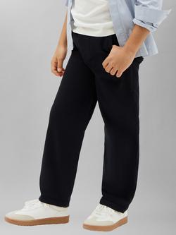 Calvin Klein Kids' Textured Trousers, Black, Black