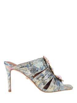 Kurt Geiger London Kensington Soft Bow Mule Sandals, Multi, Multi