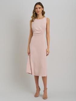 Gina Bacconi Penny Sleeveless Shift Dress, Blush, Blush