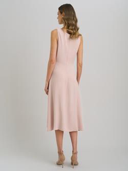 Gina Bacconi Penny Sleeveless Shift Dress, Blush - view 2, Blush