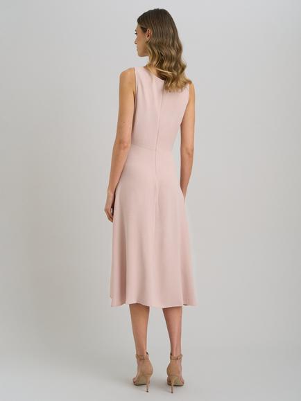 Gina Bacconi Penny Sleeveless Shift Dress, Blush - view 2, Blush