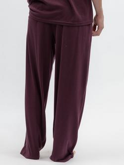 Cyberjammies Cotton Blend Pyjama Bottoms, Plum - view 2, Plum