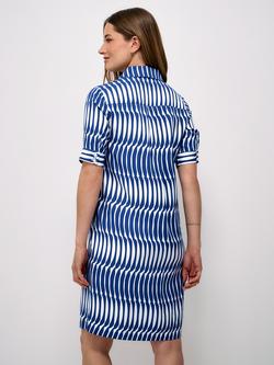 Crew Clothing Leah Shirt Dress, Navy Blue - view 2, Navy Blue
