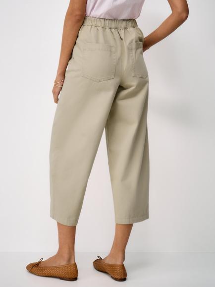 Crew Clothing Barrel Fit Chinos, Neutral - view 2, Neutral