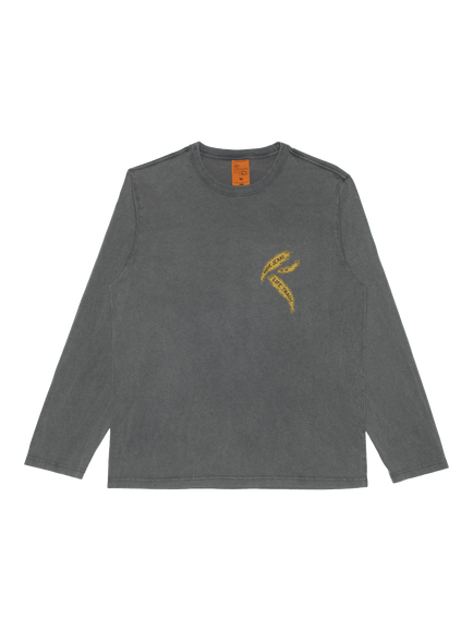 Nudie Jeans Rudi Cotton Crew Neck T-Shirt, Antracite, Antracite