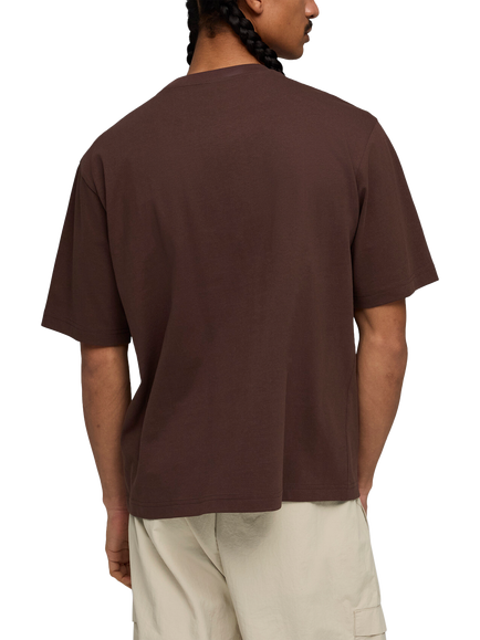 PUMA Wardrobe Essentials Boxy T-Shirt - view 2, Chocolate Brown