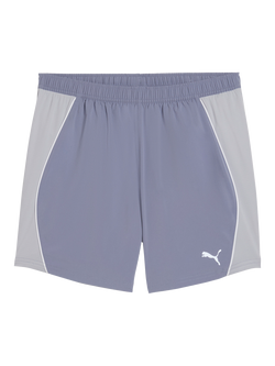 PUMA Velocity 5 Running Shorts, Gray Sky
