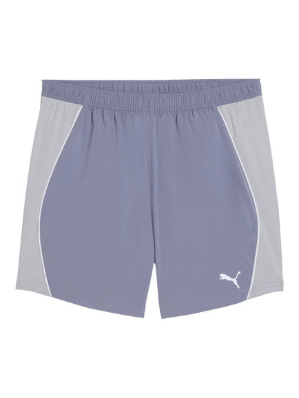 PUMA Velocity 5 Running Shorts, Gray Sky