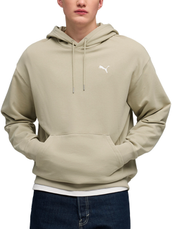 PUMA Wardrobe Essentials Relaxed Hoodie, Pebble Gray
