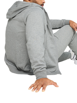 PUMA Essentials No.1 Logo Hoodie - view 2, Medium Gray Heather