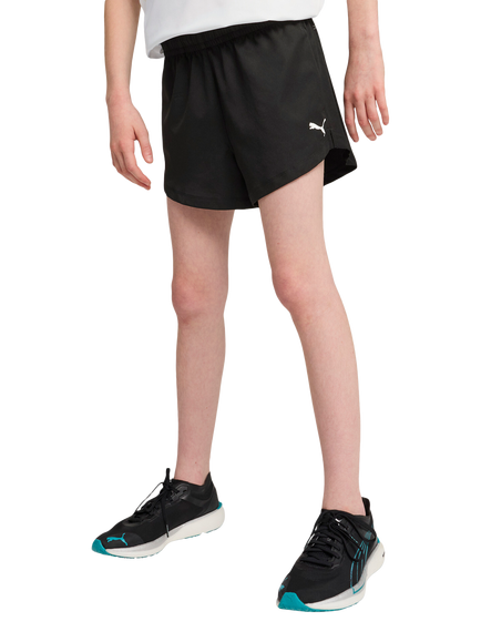 PUMA Kids' Essentials Shorts, Black, Black